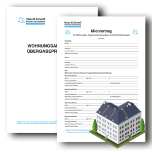 Set Mietvertrag Wohnungsübergabeprotokoll