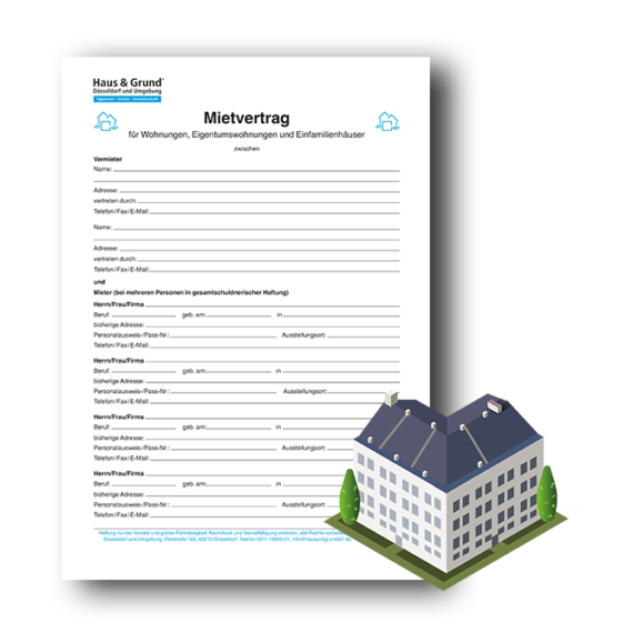 Mietvertrag Wohnraum