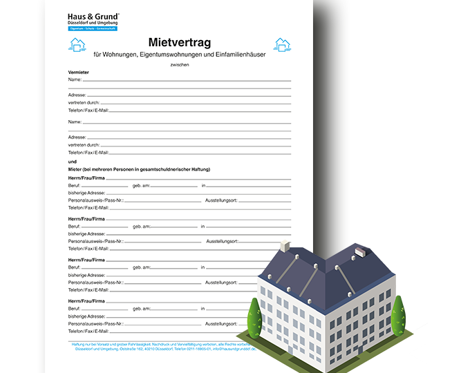 Mietvertrag Wohnraum